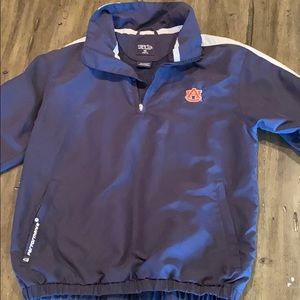 Performance Auburn boys quarter zip pullover